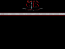 Tablet Screenshot of gilselegantcatering.com